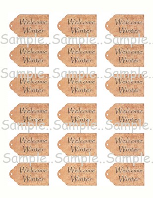I21 - Welcome Winter 2 Tags